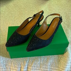 J.Renee Black Elegant Heels